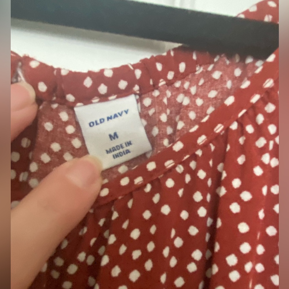 Old Navy Women’s Romper | Medium | Rust Orange - Picture 5 of 6